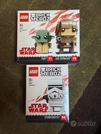 Set lego brick headz star wars