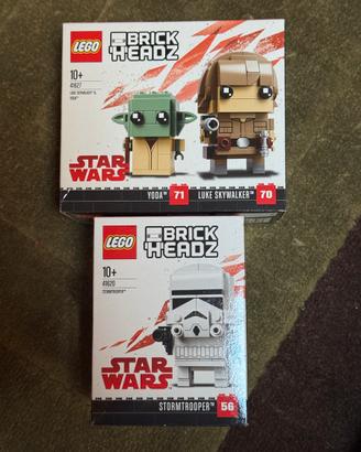 Set lego brick headz star wars