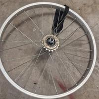 Cerchio 20" bici posteriore