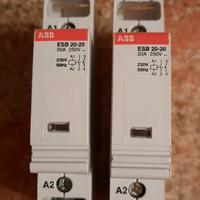 6 contattori ABB ESB 20-20