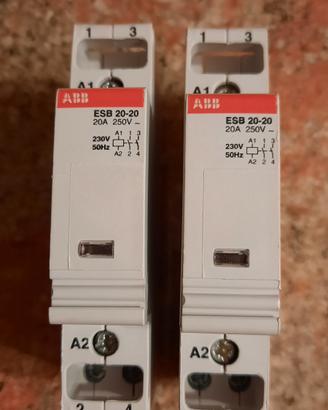 6 contattori ABB ESB 20-20