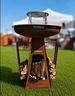 bbq-barbecue-mantide-piano-cottuta-inox-90cm