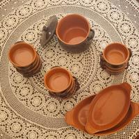 Set per cucina e tavola in terracotta