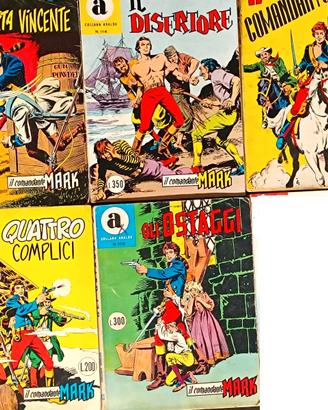 Fumetti "Il comandante Mark"