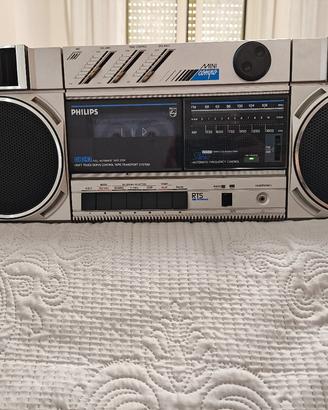 PHILIPS D8247 Mini Compo Vintage Anni '80 – Radio 