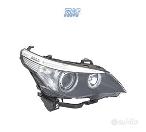 FARO SINISTRO BIXENON BMW E60 05-07 ANGEL EYES SFO