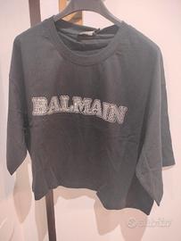 T-shirt Balmain nera