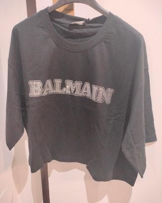 T-shirt Balmain nera