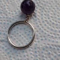 Anello con ametista