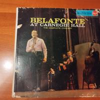 doppio vinile 33 giri Harry Belafonte - at Carnegi