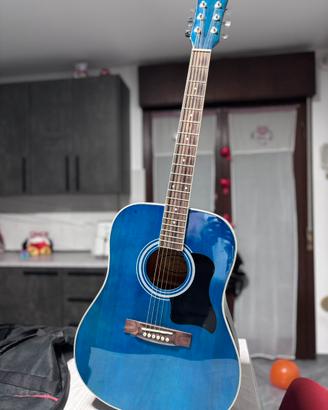 Chitarra acustica.