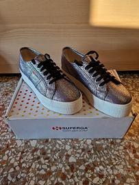 Superga grigio argento 