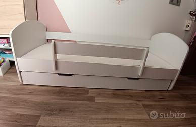 letto singolo bambina