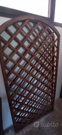 Grigliato in legno per terrazzo