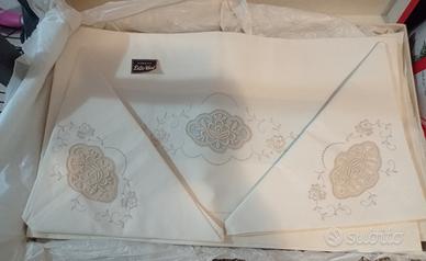 lenzuolo e federe vintage 