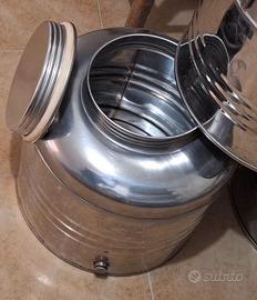 Orno acciaio inox 30l