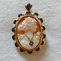Cameo oro 18k (750) gioiello donna torre del greco