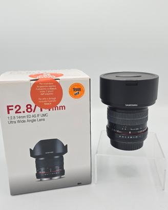 SAMYANG 14 MM F2.8 X CANON
