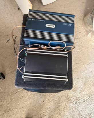 Subwoofer piu amplificatori