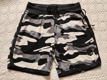 Pantaloncini tennis Hydrogen Camo Tech Black/White