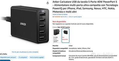 Anker Porta Usb