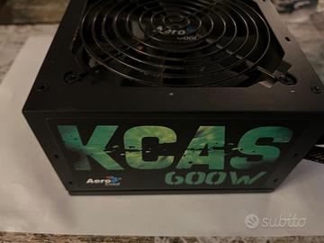 Alimentatore Aerocool KCAS 600W ATX 80 PLUS Bronze