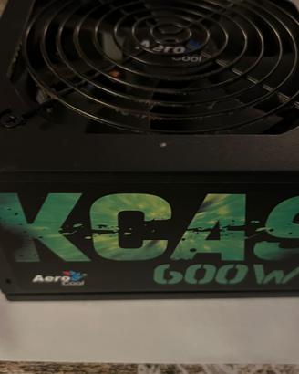 Alimentatore Aerocool KCAS 600W ATX 80 PLUS Bronze