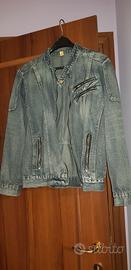 GIACCA JEANS STILE MOTOCICLISTA