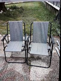 sedie  pieghevoli 