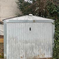 Garage box in lamiera zincata - usato