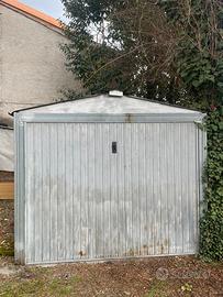 Garage box in lamiera zincata - usato