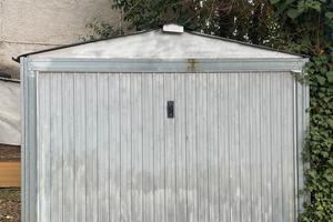 Garage box in lamiera zincata - usato