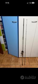 Canna da spinning Tubertini + mulinello Shimano