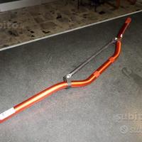 Manubrio sterzo cross enduro piega bassa d. 22 mm