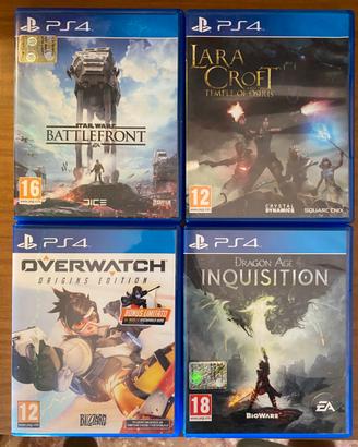 Lotto giochi PS4