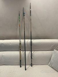 3 canne da pesca Mitchell