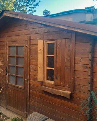 casetta in legno