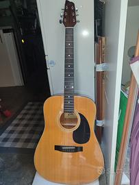 eko as 10 chitarra acustica 