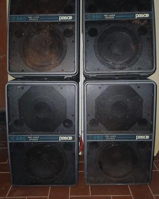Paso C980 Pro speakers