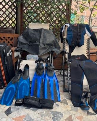 Equipaggiamento sub donna