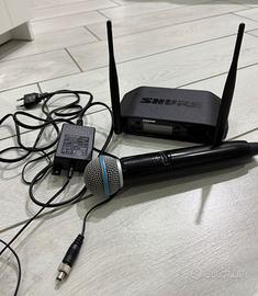 Microfono wireless Shure GLXD24+/BETA58a
