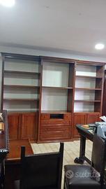 Libreria legno massello 