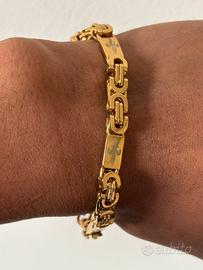 Bracciale placcato oro 18k