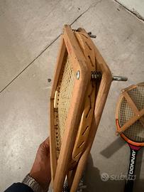 2 Racchette Tennis Vintage in Legno
