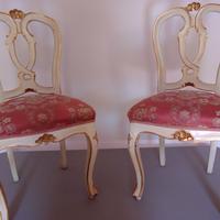 2 sedie stile veneziano....anni 60