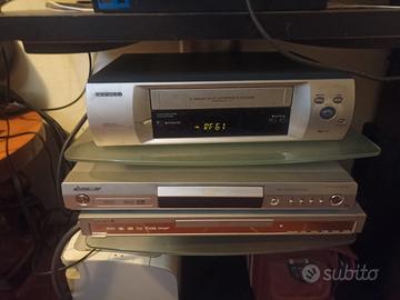 VHS videoregistratore  è dvx,dvd