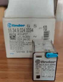 NR.8 FINDER 55.34.9.024.0094 RELE 4SC 553490240094