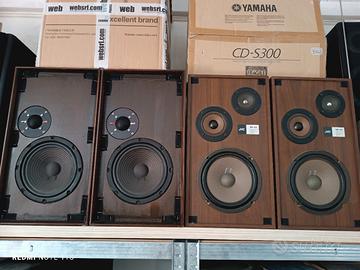 Diffusori Vintage JVC  SK-44 & RCF BR-30 Originali