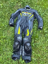 Tuta moto intera in pelle Berik 2.0 Tg. 52