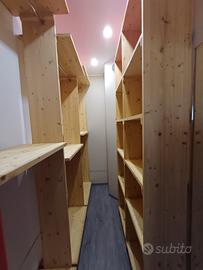 Scaffalature cabina armadio